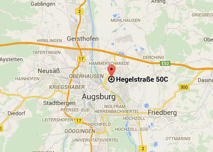 Google Map Hegelstraße